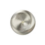 BRANDANI - Set 4 Sottopiatto Vortice Champagne Tavola Natalizia  33 cm 51036