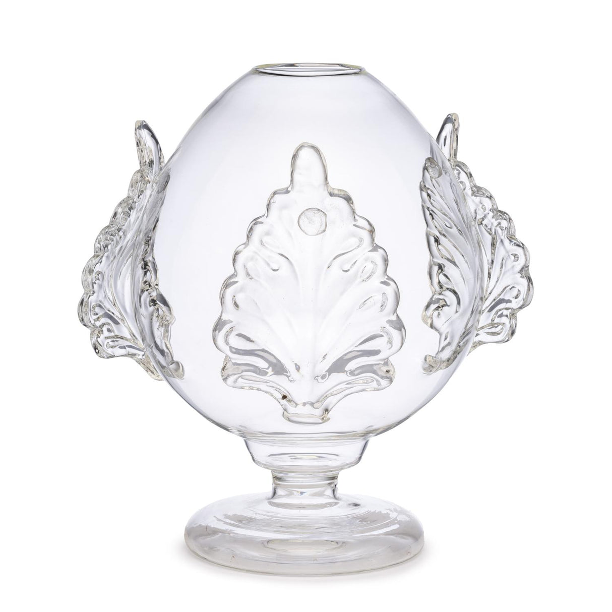 PALAIS ROYAL Pumo Pugliese Glass Vase 25cm Transparent