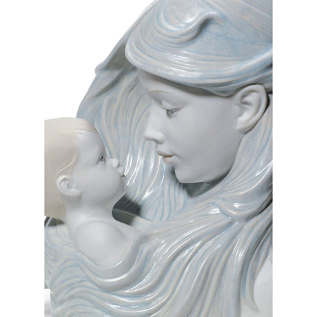 Lladró Figurina Madre Dolce Carezza 25x24cm Porcellana