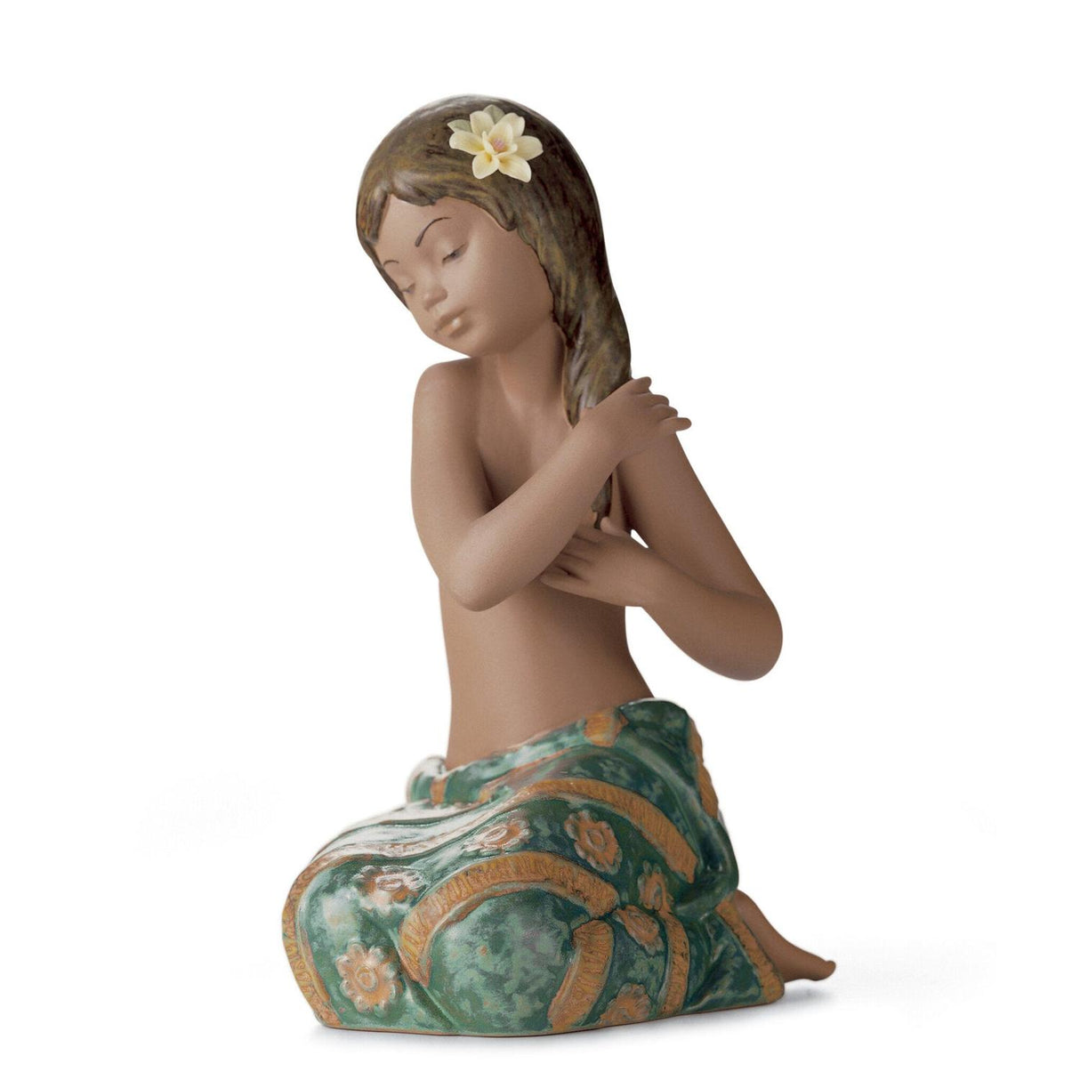 Lladró Figurina Bimba Brezza Del Pacifico 20x13cm Porcellana
