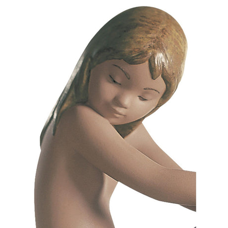 Lladró Figurina Bimba Mari Del Sud 19x16cm Porcellana