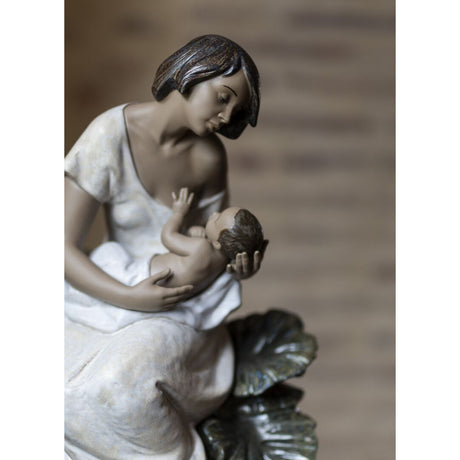 Lladró - Figura statua porcellana Madre Legami materni