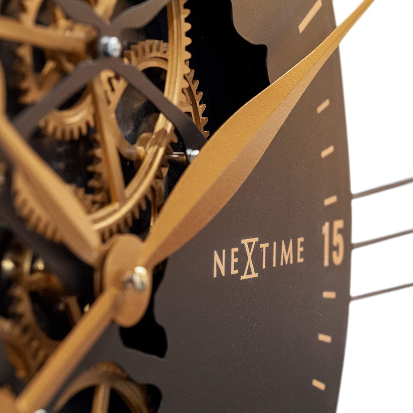 NEXTIME - Orologio da Parete Roman Gear Clock XXL 90,5cm