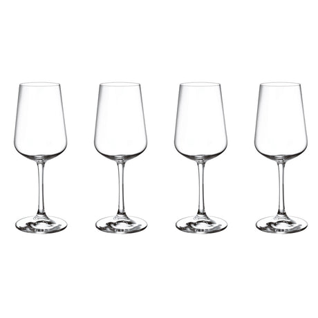 VILLEROY & BOCH Ovid Bicchiere Calice Vino Bianco Set 4 Pezzi 120ml Cristallo
