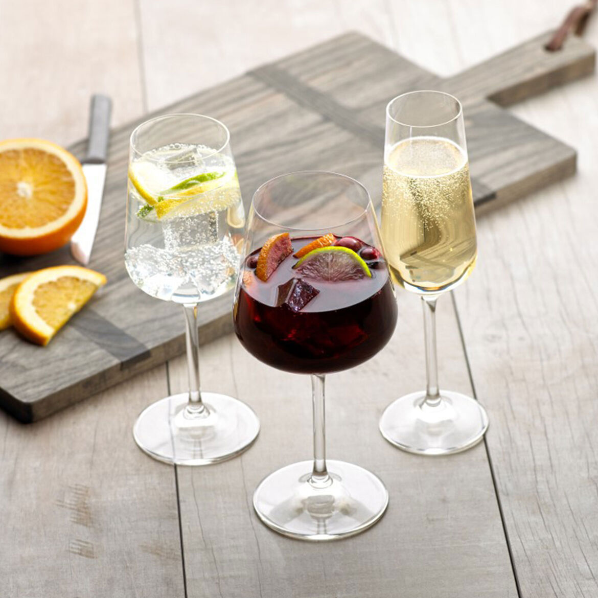 VILLEROY &amp; BOCH Ovid Bicchiere Calice Bicchiere Vino Rosso Set 4 Pezzi 590ml Cristallo