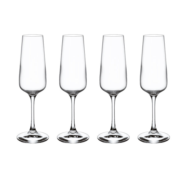 VILLEROY & BOCH Ovid Bicchiere Calice Spumante Set 4 Pezzi 120ml Cristallo