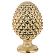 BONGELLI PREZIOSI - Pigna Portafortuna Decorato a Mano Oro 35cm Marmorino
