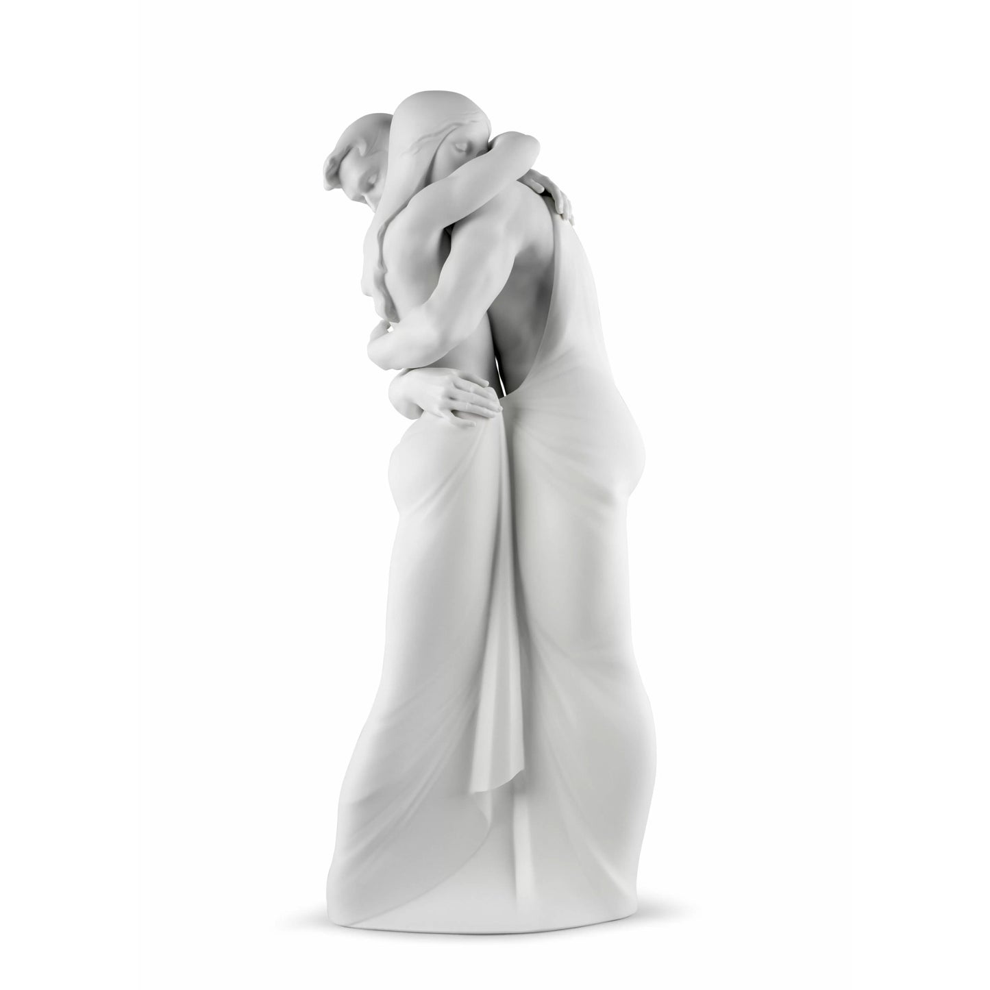 LLADRO' - Figura Statua "Soli, Tu ed Io" Abbraccio Porcellana 49cm