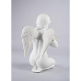 LLADRO' Figurina Angelo Cuore Celestiale 29x20cm Porcellana