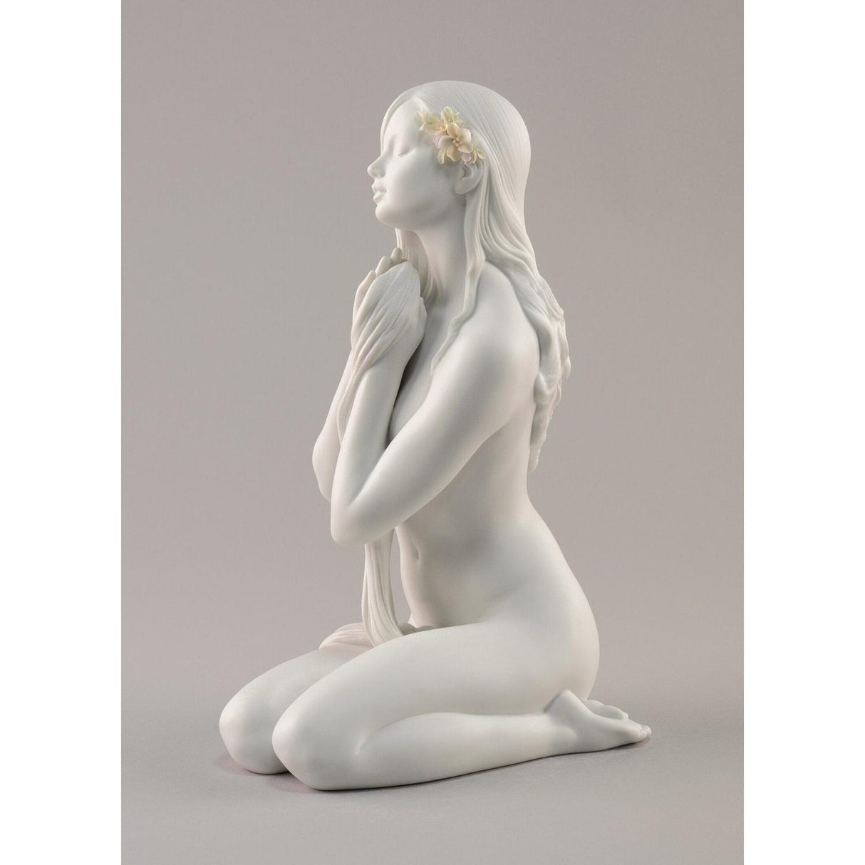LLADRO' - Statue Sculpture Figure Inner Peace 01009487