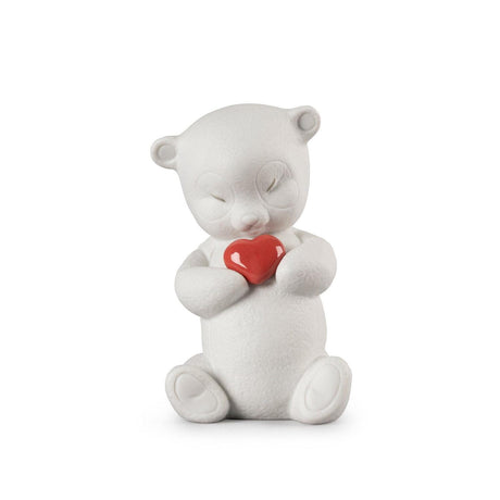Lladró Figurina Roby Orso Coraggioso 11x8cm Porcellana