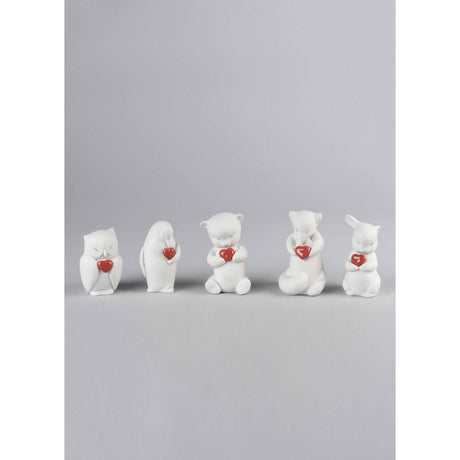 Lladró Figurina Roby Orso Coraggioso 11x8cm Porcellana