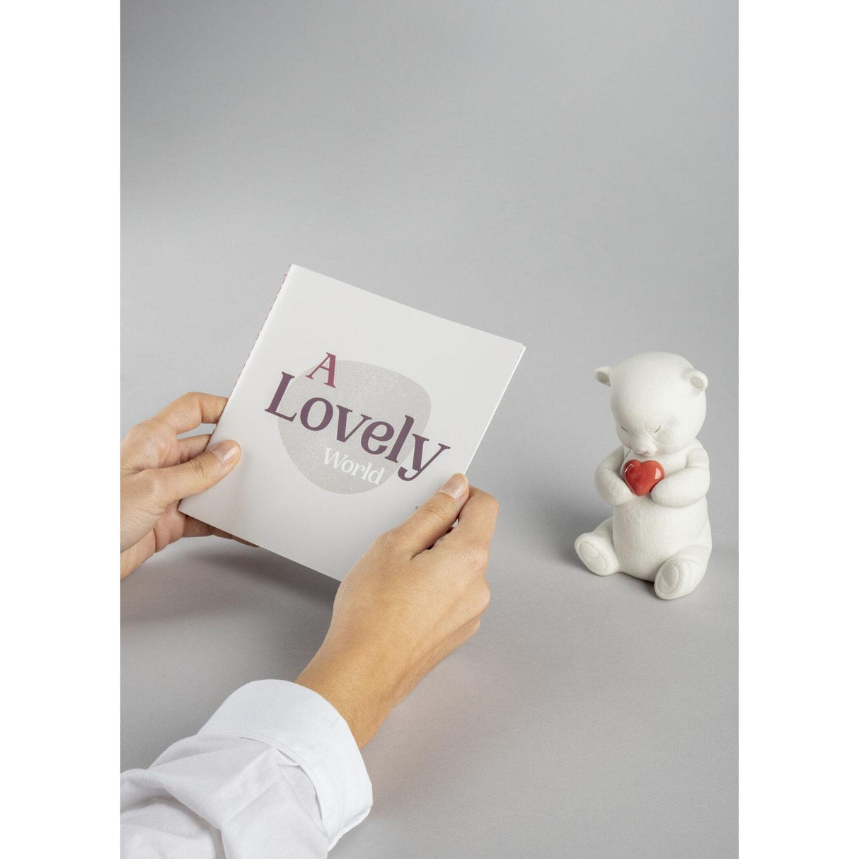 LLADRO' - Statue Sculpture Figure Roby Brave Bear 11cm Porcelain