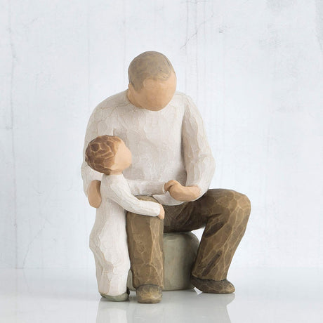 WILLOW TREE Figurina Statuina Nonno Design di Susan Lordi 14cm 26058 Resina