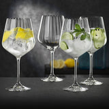 NACHTMANN Set of 4 Crystal Glasses Gin &amp; Tonic Glasses 640ml Crystal
