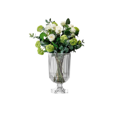 NACHTMANN Vaso Minerva 32cm Cristallo