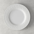 VILLEROY & BOCH Manufacture Rock Set 6 Pezzi Piatto Piano 27 cm Bianco Porcellana
