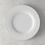 VILLEROY & BOCH Manufacture Rock Set 6 Pezzi Piatto Piano 27 cm Bianco Porcellana