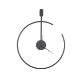 Orologio da parete Line Ceart in metallo design moderno 92x74 cm