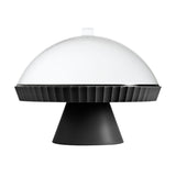 BLIM PLUS Alzata Tortiera Agorà 30cm Carbon Black Nero Made in Italy 100% Riciclabile