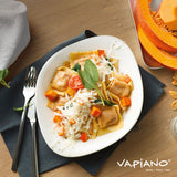 VILLEROY & BOCH Vapiano Set 2 Piatto da Pasta Scodelle Ciotole 440ml Porcellana