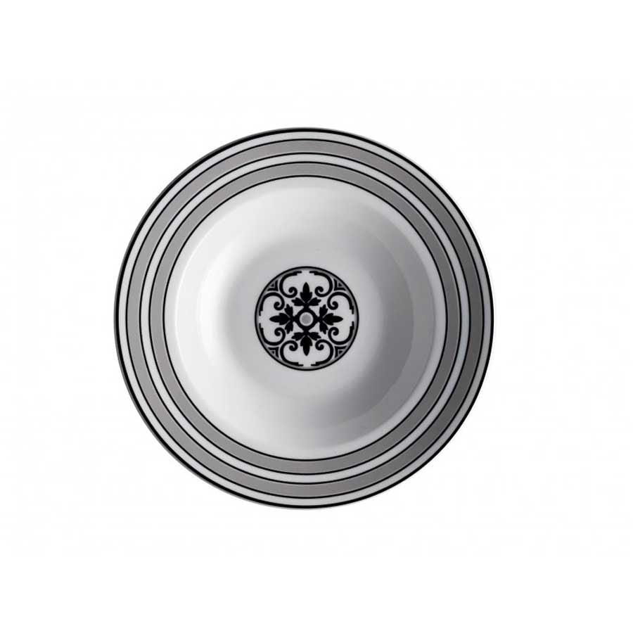 BRANDANI - Servizio Piatti 18 Pezzi Alhambra Porcellana 53209