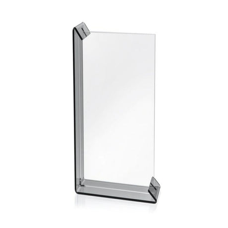 iPLEX Sebastiao Portafoto Doppia Cornice PMMA Fumè Trasparente 22x32cm Made in Italy