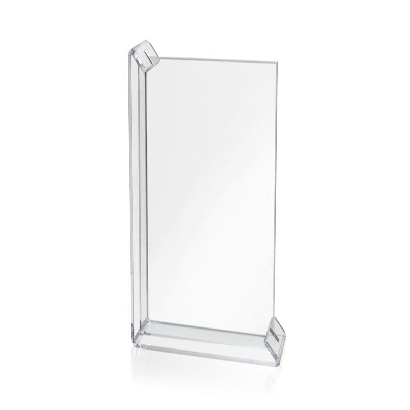 iPLEX Sebastiao Portafoto Doppia Cornice PMMA Trasparente 22x32cm Made in Italy