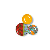 EXCELSA Afrika Servizio Tavola Piatti Set 18 Pezzi Porcellana Multicolore