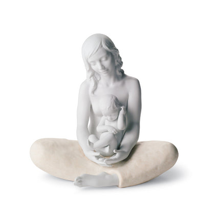 LLADRO' - Figura Statua Porcellana La Madre 01008404