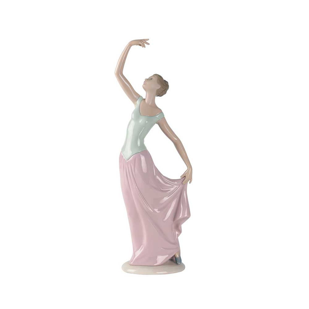 NAO Figura Statuina Grazie per gli Applausi! 32cm Porcellana