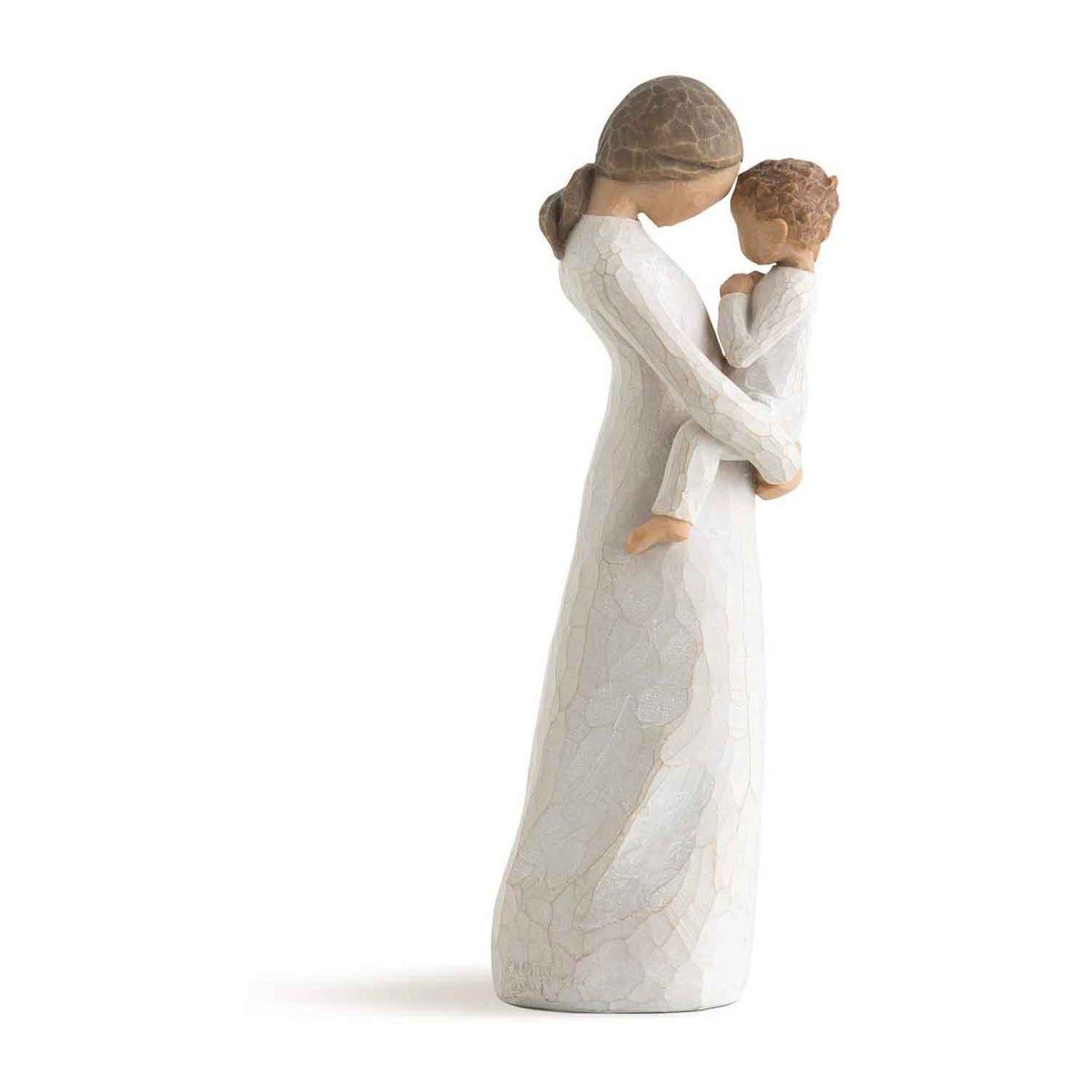 WILLOW TREE Figura Statuina Tenerezza Bianco H21cm Resina