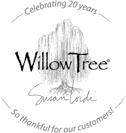 WILLOW TREE Figura Statuina Tenerezza Bianco 21cm Resina Resina