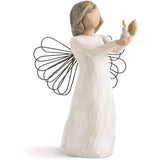 WILLOW TREE Figurina Statuina Angelo della Speranza 13cm Resina