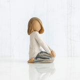 WILLOW TREE Figurina Statuina Bambino Felice 7,5cm Resina