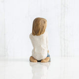 WILLOW TREE Figurina Statuina Bambino Felice 7,5cm Resina