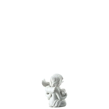 ROSENTHAL Statuina Figurina Coppia Angeli Cuore 10cm Porcellana