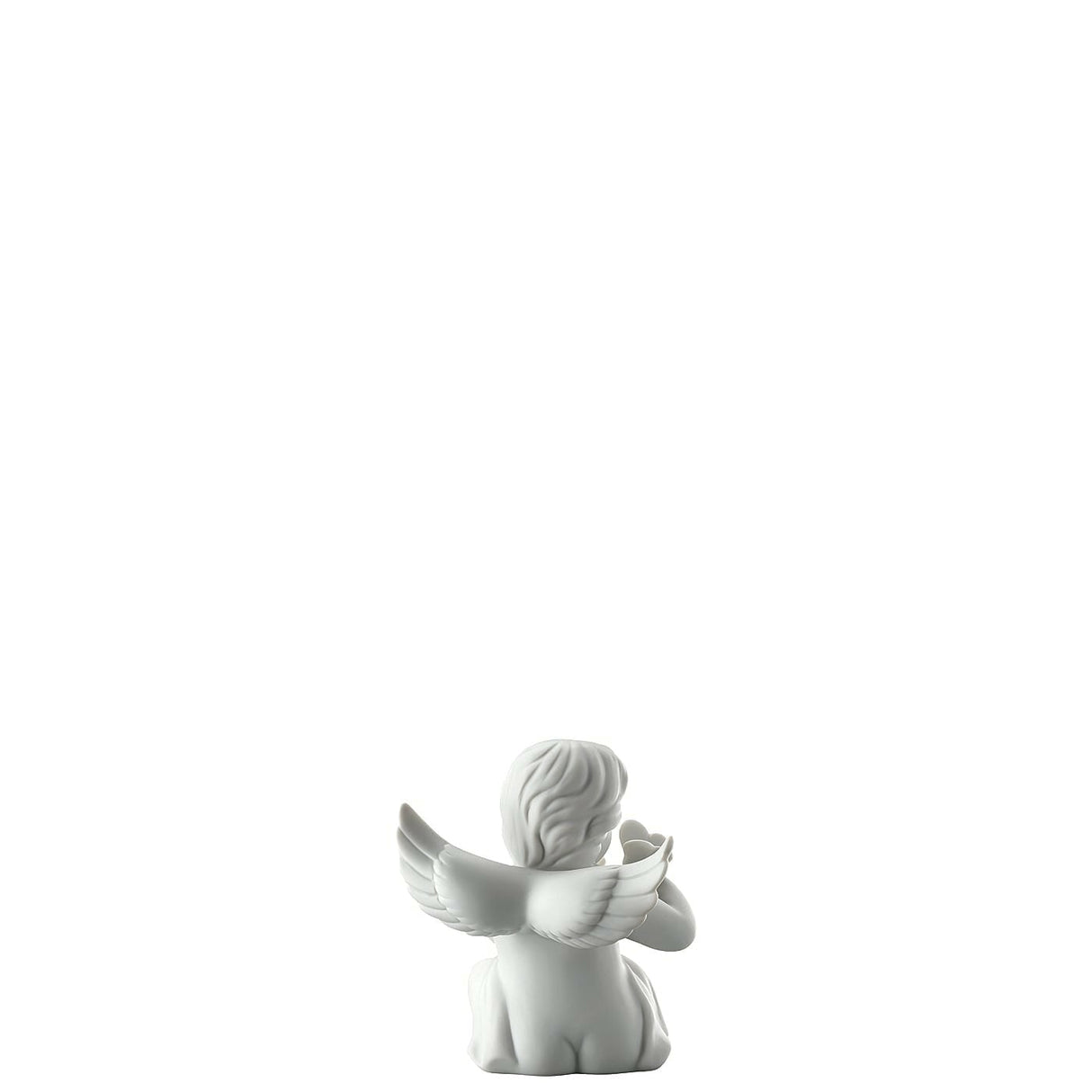 ROSENTHAL Statuina Figurina Angelo con Farfalla 8cm Porcellana