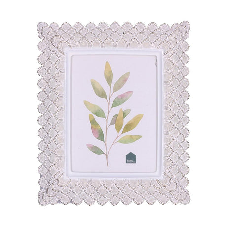 RITUALI DOMESTICI - Tiguardo Portafoto Scaglie 13x18cm Resina