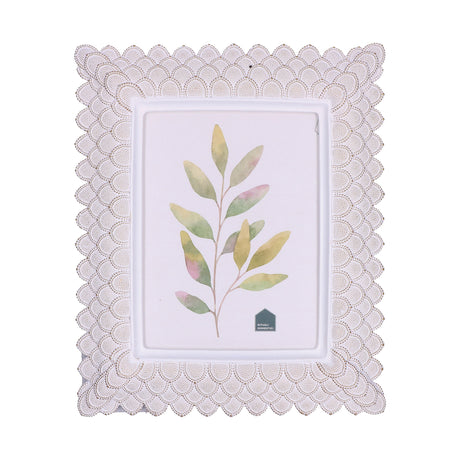 RITUALI DOMESTICI - Tiguardo Portafoto Scaglie 15x20cm Resina