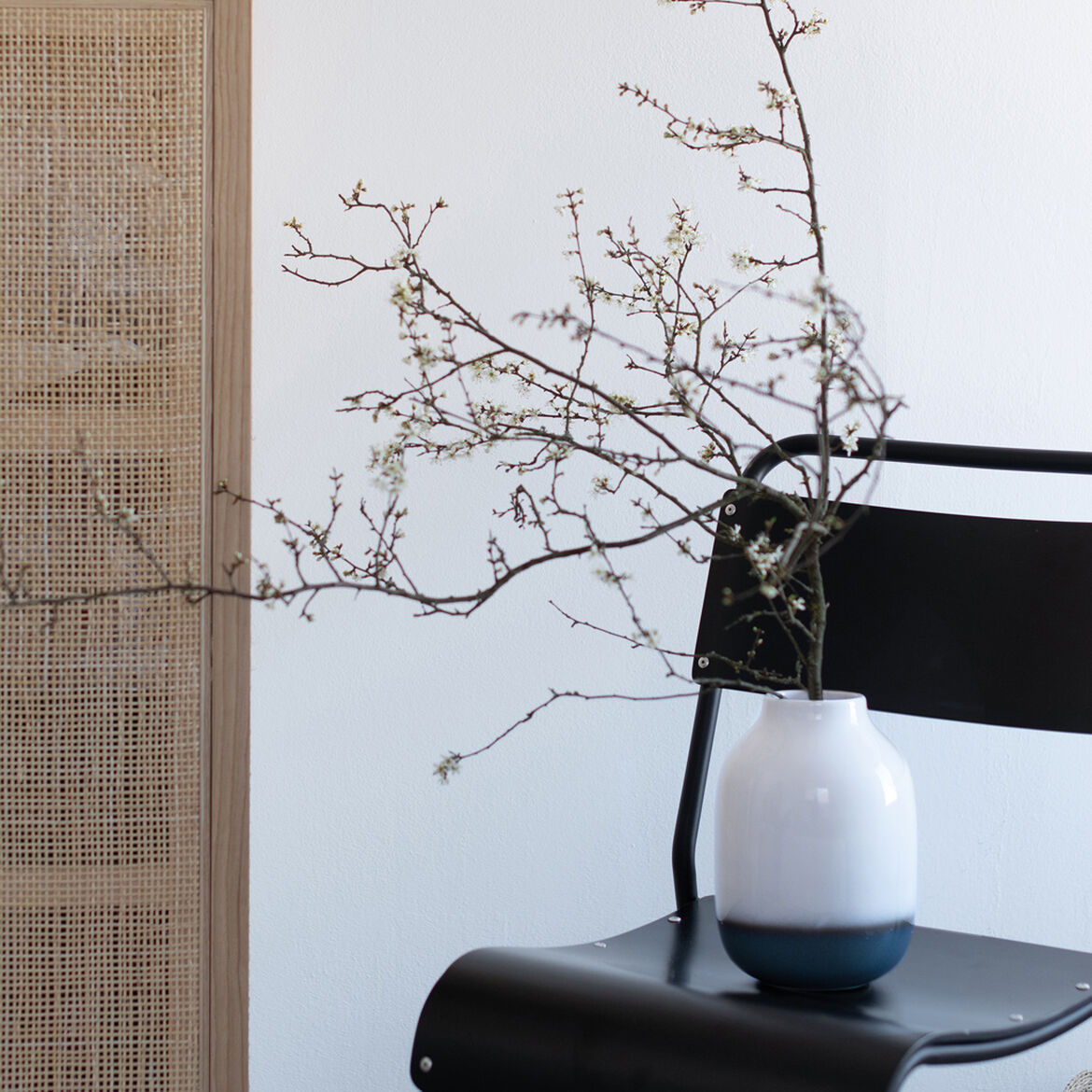 VILLEROY & BOCH Lave Home Vaso Shoulder 22cm Blu Terracotta