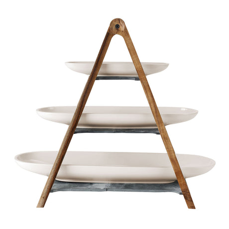 VILLEROY & BOCH - Artesano Original Alzata 4 Pezzi Porcellana 1041309031