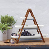 VILLEROY & BOCH - Artesano Original Alzata 4 Pezzi Porcellana 1041309031