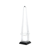 ABHIKA Obelisco Decorazione in Cristallo 57cm