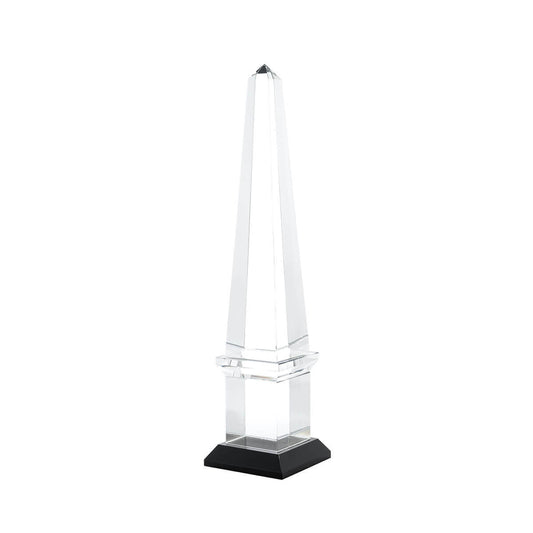 ABHIKA - Obelisco in Cristallo Decorazione Casa Salone Ingresso 57cm 600905