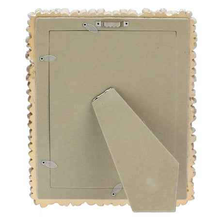 RITUALI DOMESTICI - Fiorito Portafoto Violette 15x20cm Resina Oro