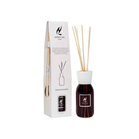 HYPNO CASA - Profumatore Diffusore con Bastoncini Mosto D'Autunno Eco 100ml