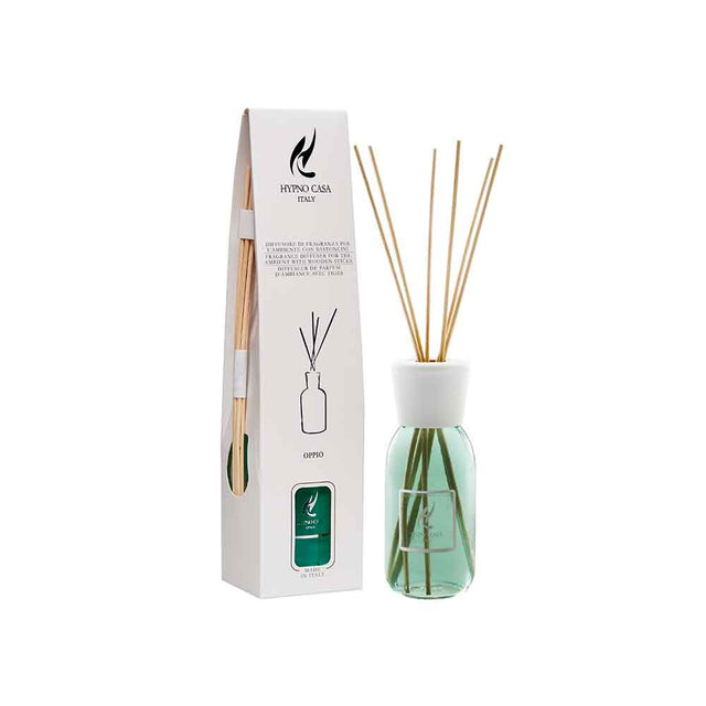 HYPNO CASA - Profumatore Diffusore con Bastoncini Oppio Eco 100ml
