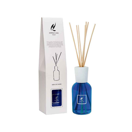 HYPNO CASA - Profumatore Diffusore con Bastoncini Aria di Mare Eco 250ml