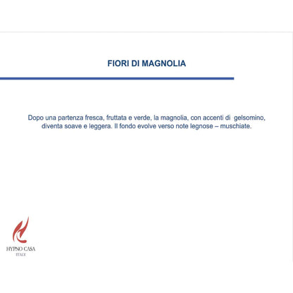 HYPNO CASA - Profumatore Diffusore Ricarica Fiori di Magnolia Eco 200ml